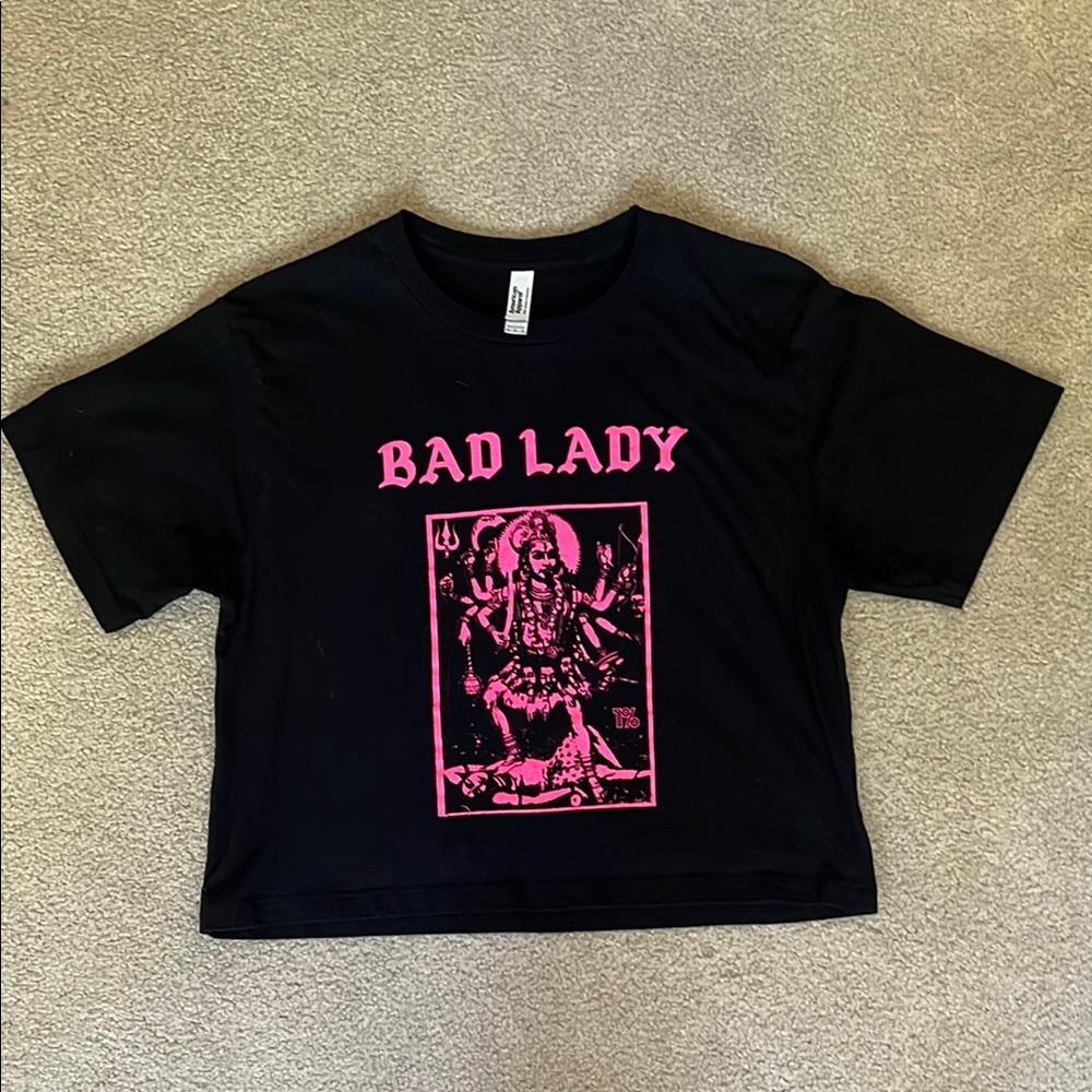 BAD LADY Goddess Kali Boxy Crop